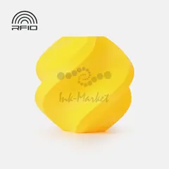 Пластик для 3D-печати Bambu Lab PLA Basic, 1.75 мм, 1 кг, жёлтый (Yellow), без катушки, A00-Y0-1.75-1000-SPLFREE
