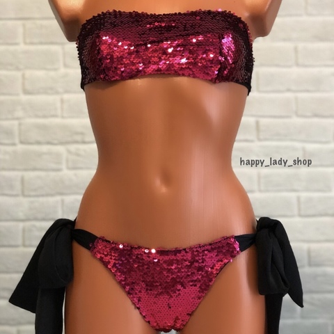 Купальник бандо SHINE BANDO PINK