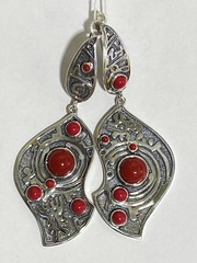 Сейба (серьги из серебра)
