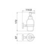 Allen Brau Priority 6.31006-BN Дозатор для жидкого мыла