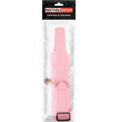 НАРУЧНИКИ с мехом, цвет розовый