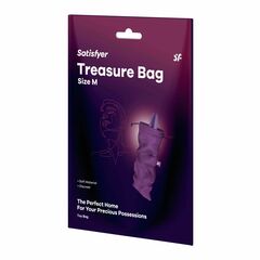 Фиолетовый мешочек для хранения игрушек Treasure Bag M - 