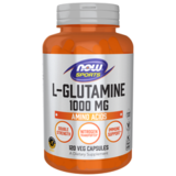 L-глутамин 1000 мг, L-Glutamine 1000 mg, Now Foods, 120 капсул 1