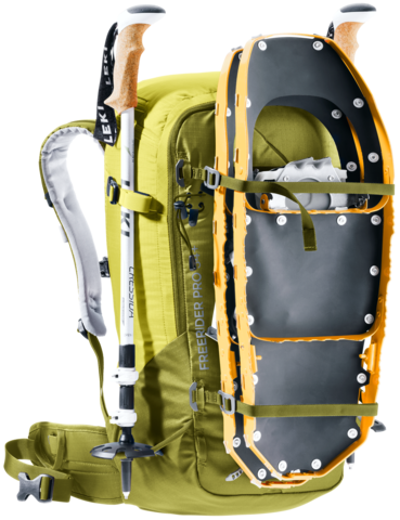 Картинка рюкзак для сноуборда Deuter Freerider Pro 34+ Cactus/Sprout - 17