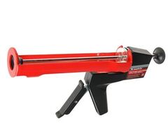 Пистолет для герметика 310мл полуоткрытый противовес круглый шток 8мм Matrix