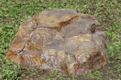 Искусственный камень Люкс на люк D90/30 - Коричневый