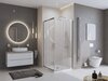BelBagno TRAY-MR-UNO-A-80-35-W-CR Поддон из искусственного мрамора в комплекте с сифоном с декоративной накладкой (хром)