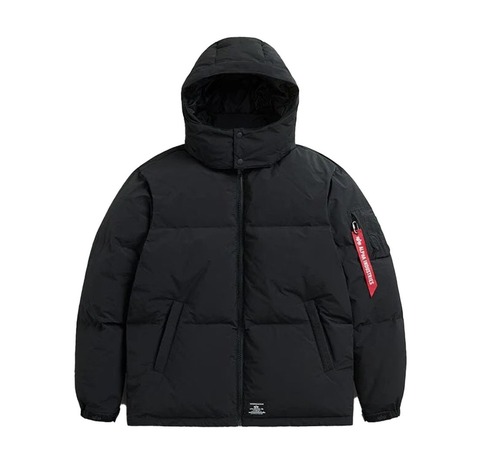 Парка Alpha Industries Puffer Parka Black (Черная)