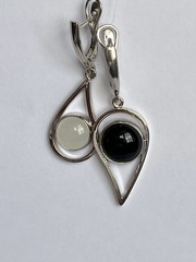Игра (серьги из серебра)