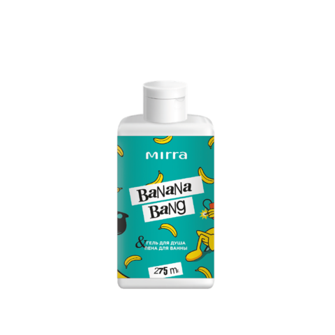 Гель для душа&Пена для ванны "Банановый взрыв" 275 мл