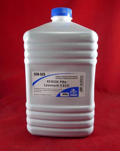 Тонер XEROX P8e, B210, Phaser 31xx/32xx/33xx/34xx/3500/3600, WC3210, Lexmark E310 (кан. 1кг) B&W Standart фас.Россия