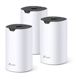 Точка доступа Wi-Fi TP-LINK Deco S4(3-pack) AC1200 Домашняя Mesh Wi-Fi система, 867 Мбит/с на 5 ГГц + 300 Мбит/с на 2,4 ГГц, поддержка стандартов 802.11ac, a, b, g, n, 2 гигабитных порта Ethernet для М4R, 2 встроенные антенны, (089726)