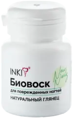 Inki Биовоск для поврежденных ногтей натуральный глянец New Nails