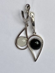 Игра (серьги из серебра)