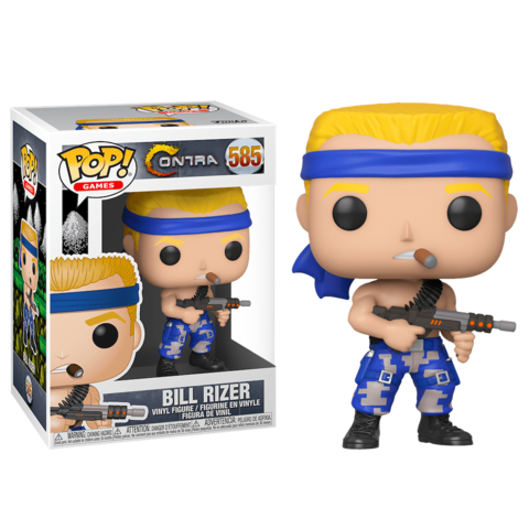 Funko POP! Contra: Bill Rizer (585)