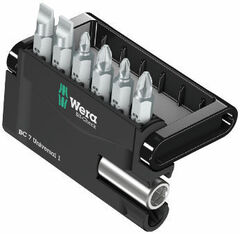 Набор насадок с держателем Wera Mini-Check 05056295001