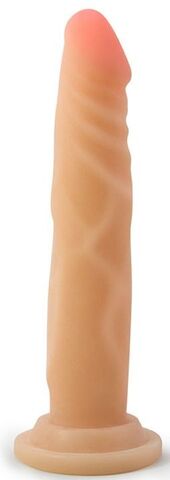 Телесный фаллоимитатор Ronnie - 19 см. - Blush Novelties Au Naturel BL-26323