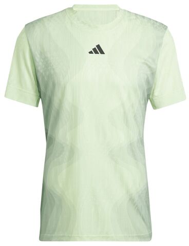 Теннисная футболка Adidas Tennis Airchill Pro Freelift Tee - semi green spark