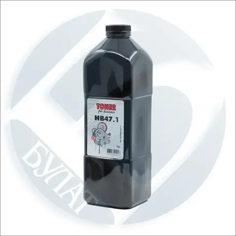 Тонер БУЛАТ HP HB47.1 (Чёрный, банка 1 кг)