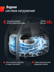 Гребной тренажер UNIX Fit Water Rower 340