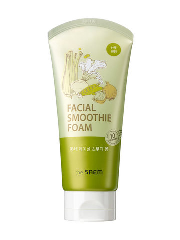 СМ Пенка для умывания деликатная овощная Vegetable Facial Smoothie Foam(W) 150мл