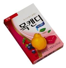 Карамель леденцовая Lotte Throat Candy Power Mixberry освежающая 38 г