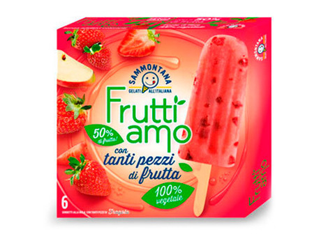 Сорбет "Фруттиамо" Sammontana, 280г