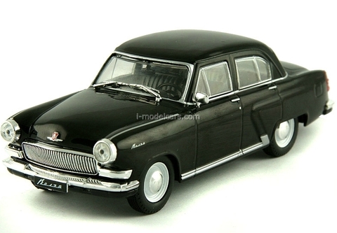 GAZ-21R Volga third series 1962 black 1:43 DeAgostini Auto Legends USSR #73