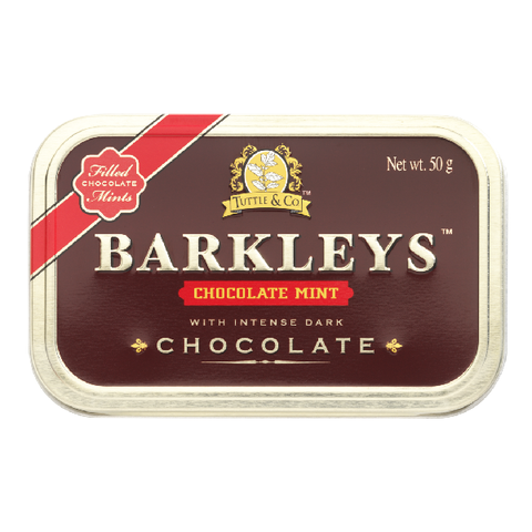 Конфеты шоколад с мятой Barkleys Chocolate Mint, 50 гр