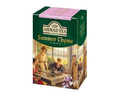 Чай черный листовой Ahmad Tea Summer Thyme с чабрецом, 200 г