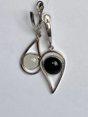 Игра (серьги из серебра)