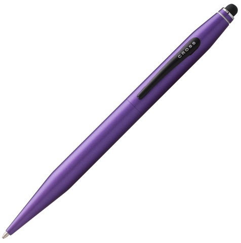 Cross Tech2 - Violet, шариковая ручка со стилусом, M, BL
