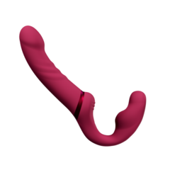 Страпон Lovense Lapis двусторонний, гибкий c вибрацией