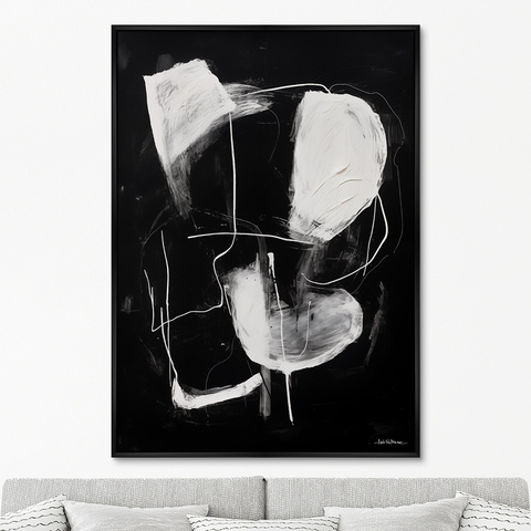 ArtNoMore - Репродукция картины на холсте Non-streamlined shapes, No 2, 2024г.