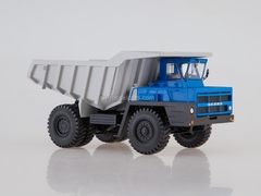 BELAZ-7522 Dumper early blue-gray 1:43 Dealer models BELAZ