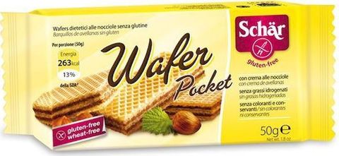 Вафел батончик (Wafer pocket) 50г б/глютена Schar