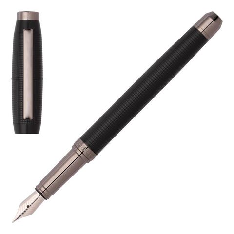Ручка перьевая Hugo Boss Cone Black