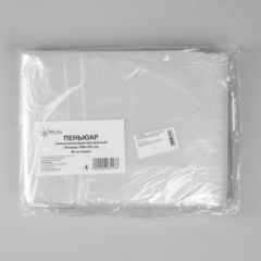 White Line Пеньюар 100*140 прозрачный Полиэтилен пачка,50 шт