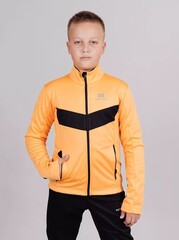 Детская тёплая лыжная куртка Nordski Jr.Base Orange/Black