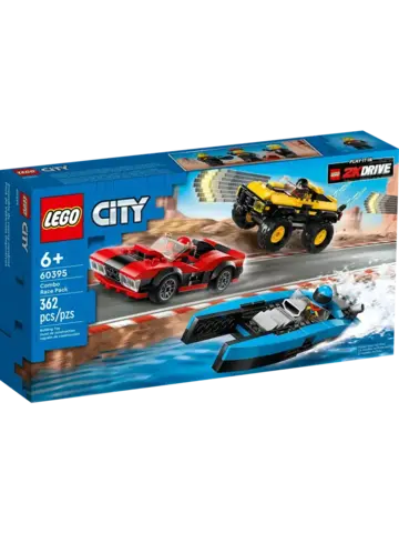 Конструктор City 60395 Комбо-гонка машинки