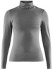 Термобелье рубашка Craft Essential Warm High Neck Grey женская