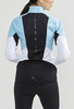 Утепленная ветрозащитная куртка для бега Craft Glide Blue-White женская