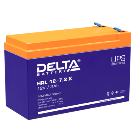 Аккумулятор DELTA HRL 12-7,2 X