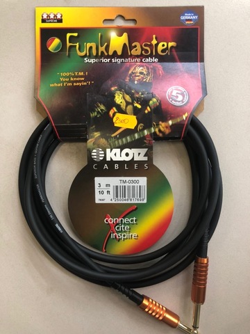KLOTZ TM-0300 -   Инструментальный кабель T.M. Stevens Funkmaster