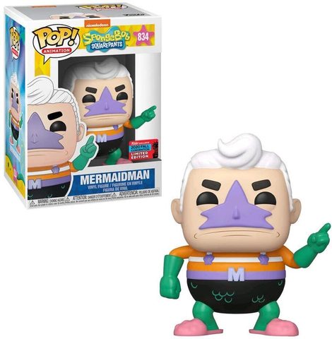 Funko POP! SpongeBob Squarepants: Mermaidman (Funkon 2020 Exc) (834)