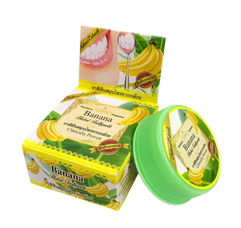 Зубная паста с Бананом Роджана Rochjana Herbal Banana 30 гр.