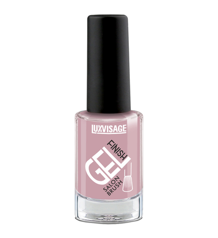 LuxVisage Лак для ногтей GEL finish тон 34(светло-сиреневый) 9г