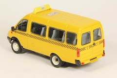 GAZ-3221 Gazelle Route Taxi second facing yellow Agat Mossar Tantal 1:43