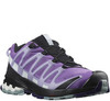 Премиальные непромокаемые кроссовки внедорожники Salomon Xa Pro 3D V8 GTX W Royal Lilac женские