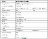FPV камера RunCam Phoenix 2 Pro
